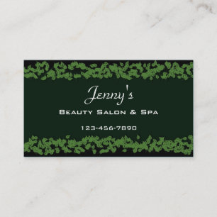 Salon Business Card