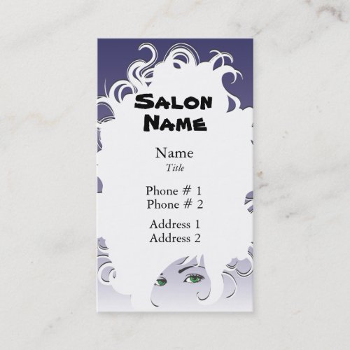 Salon Business Card