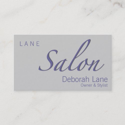 Salon Business Cards