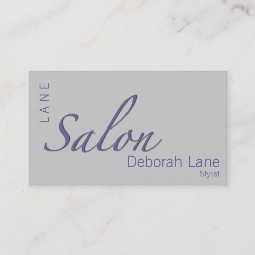 Salon Business Cards