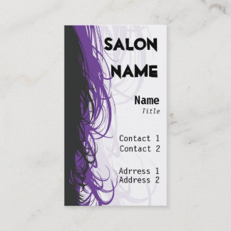 Salon Business Card - Customized