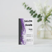 Salon Business Card - Customized (Standing Front)