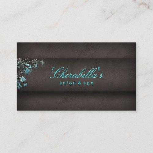Salon Business Card Spa Butterfly