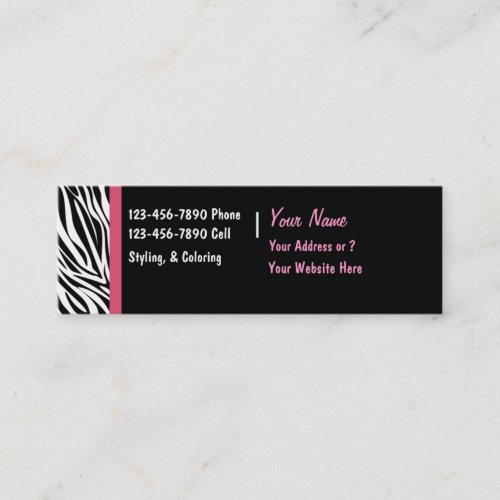 Salon Business Cards