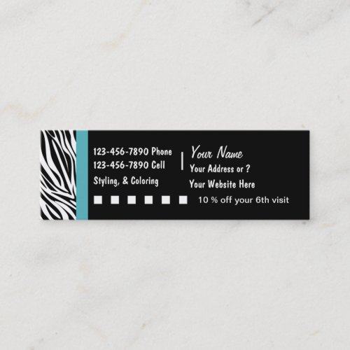 Salon Business Cards