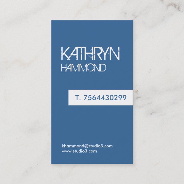 Salon Business Cards (Front)
