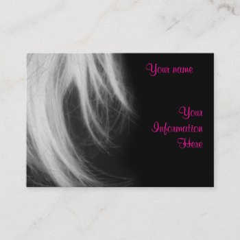 Salon Business Profile Card Template by DesignsbyLisa at Zazzle