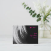 Salon business profile card template (Standing Front)