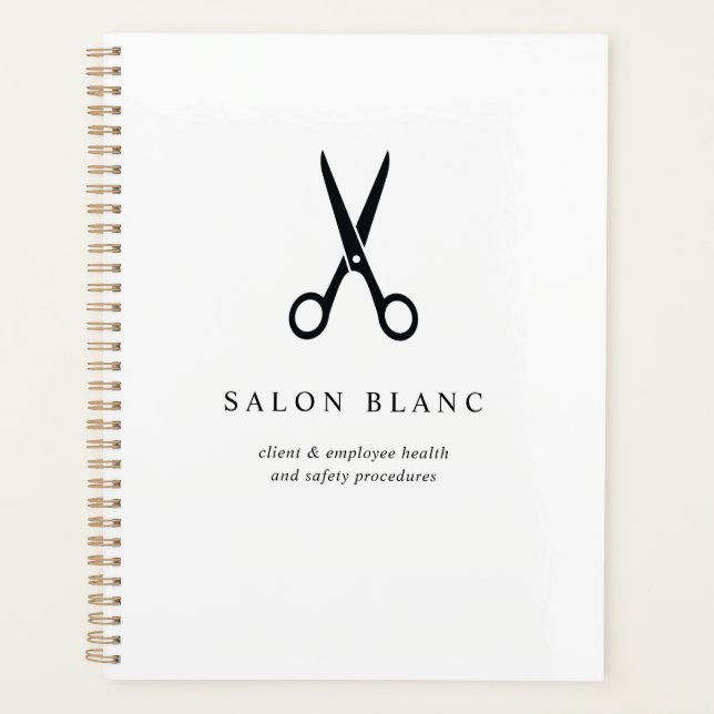 Salon Business Promotional Planner (Front)