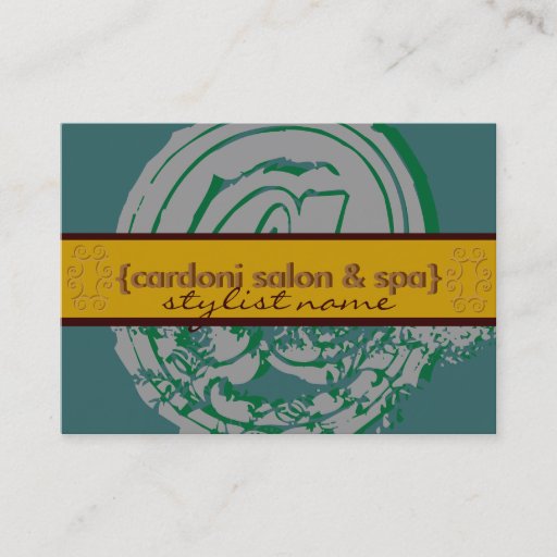 Customizable Salon Card Business Card