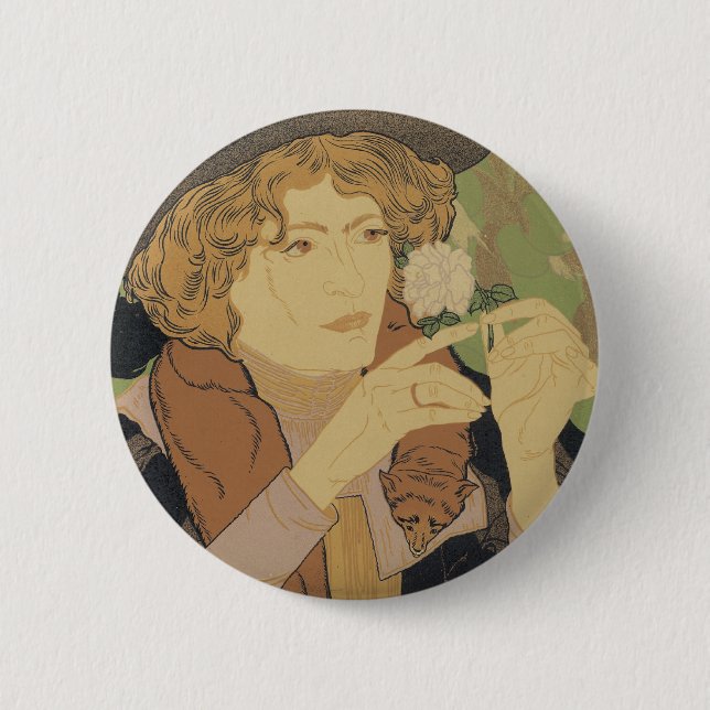 Salon des Cent Button (Front)