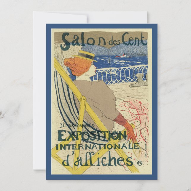 Salon des Cents by Toulouse Lautrec, Art Nouveau (Front)