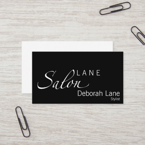 Salon Business Card