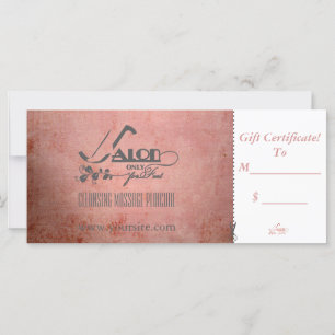 SALON For Feet - Gift Certificate/Postcard