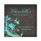 Salon Fridge Magnet Spa Floral Trendy Blue Green