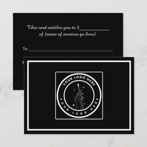 Salon Gift Certificate