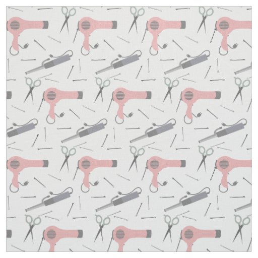 Salon Hair Tools Pink Blow Dryer Cosmetologist Fabric