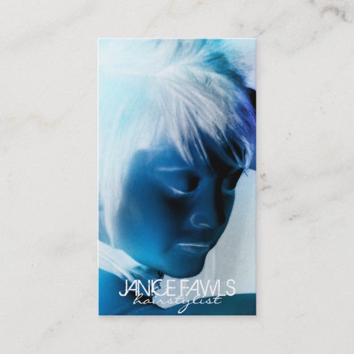 Customizable Salon Hairstylist Business Card Templates