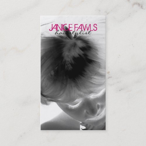 Salon Hairstylist Business Card Templates