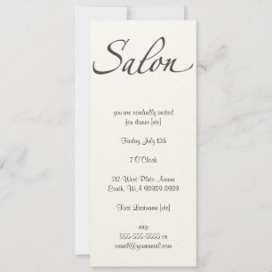 Salon Invitation