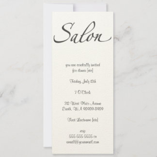 Salon Invitation