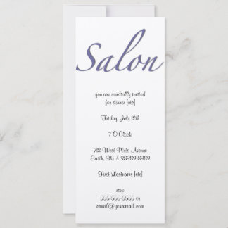 Salon Invitation