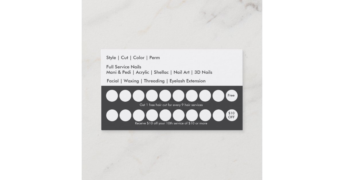 Custom Punch Cards 