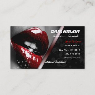 Salon/ Makeup Artist Business Card