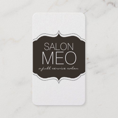 SALON MEO BUSINESS CARDS