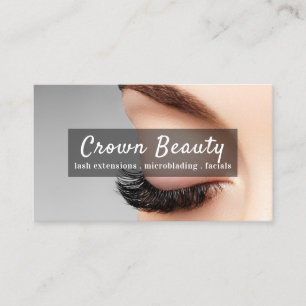 Salon Microblading , Eyebrows,  Permanent Makeup Business Card