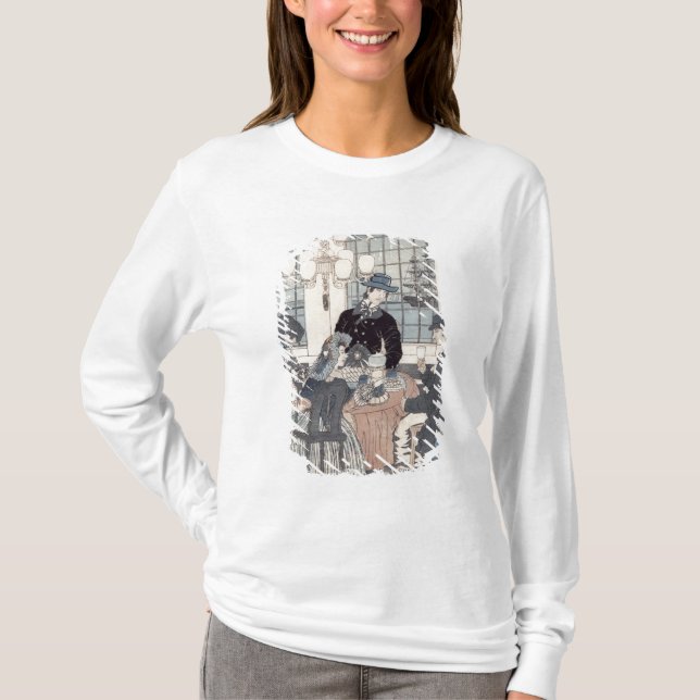 Salon of a house of foreign merchants at T-Shirt (Front)