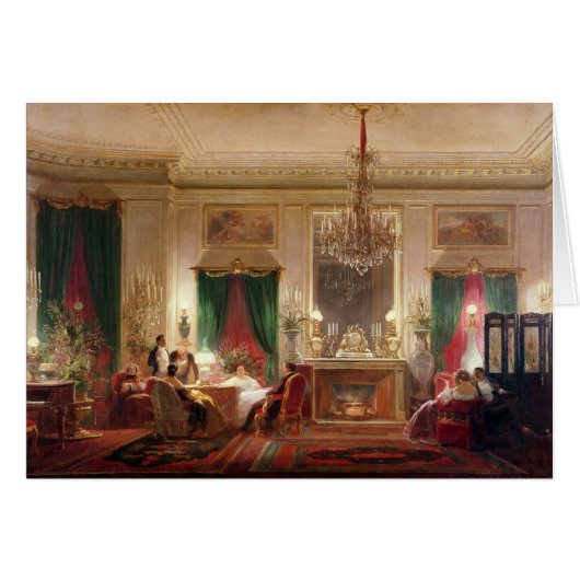 Salon of Princess Mathilde Bonaparte Cards (Front Horizontal)