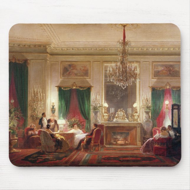 Salon of Princess Mathilde Bonaparte Mouse Pad (Front)