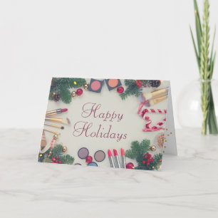 Salon or spa Christmas/Holiday Holiday Card