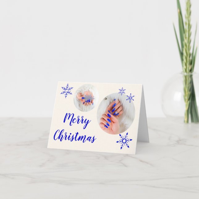 Salon or spa Christmas or Holiday Card (Front)