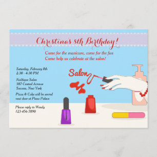 Salon Party Invitation