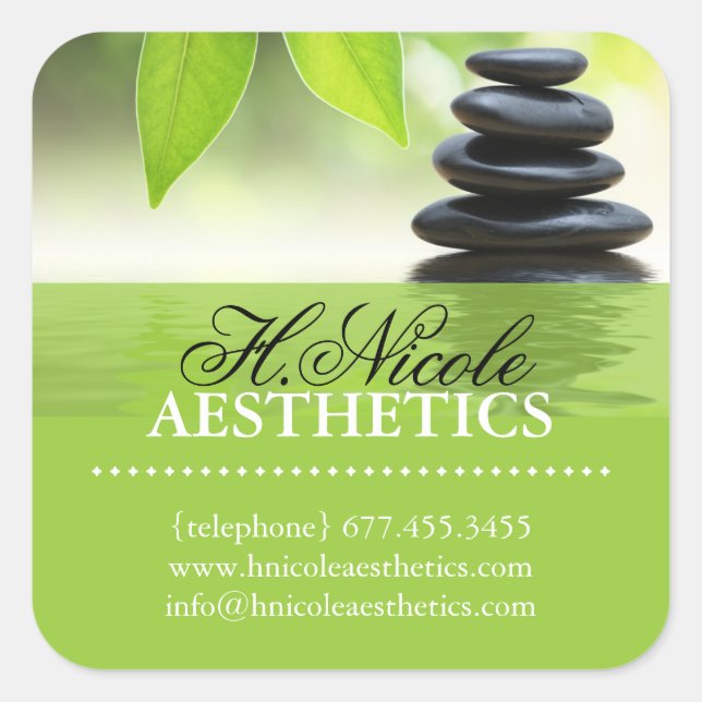 Salon Product Stickers (Front)