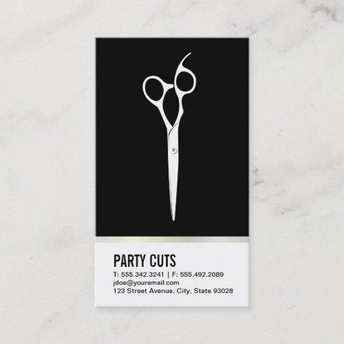Salon Shears Appointment Card Appointment Card