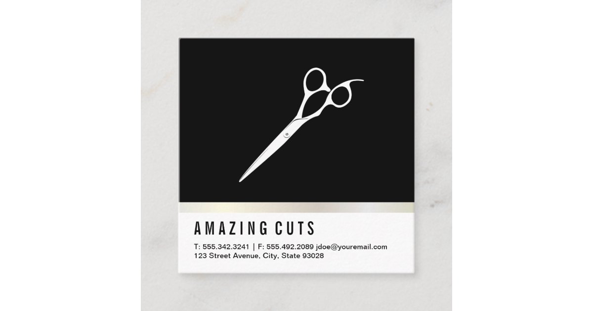 Salon Shears (Appointment Card) Appointment Card Zazzle