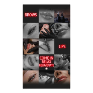 Salon Spa Brows Lips Come In Relax Rejuvenate  Photo Print