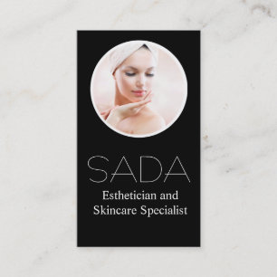 Salon & Spa Esthetician and Skincare Specialist Business Card