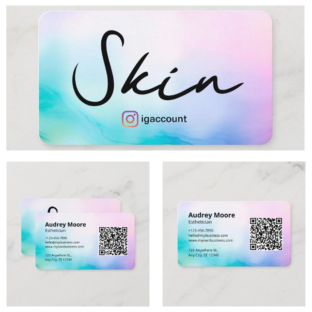 Salon Spa Esthetician Business Card (Salon Spa Esthetician Business Card
)
