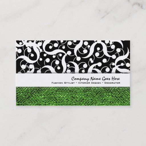 Customizable salon spa hair stylist beauty business cards