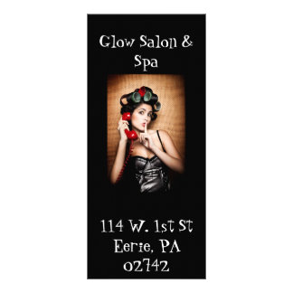 Salon & Spa rack card,... Card