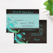 Salon VIP Card Spa Trendy Floral BG (Desk)