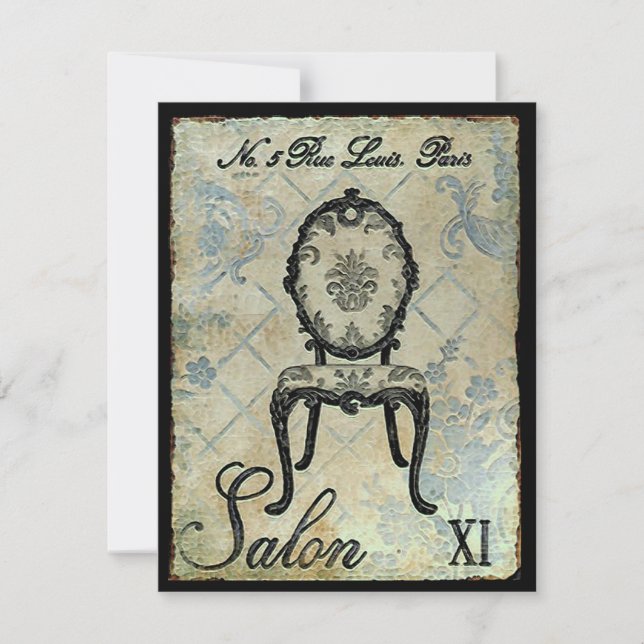 Salon XI ~ Invitation (Front)