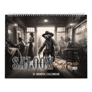 Saloon Safari Calendar