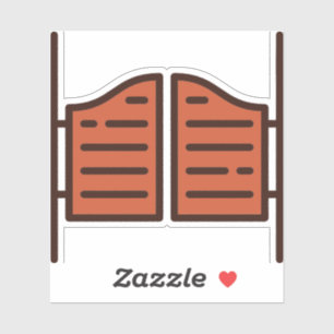 saloon sticker