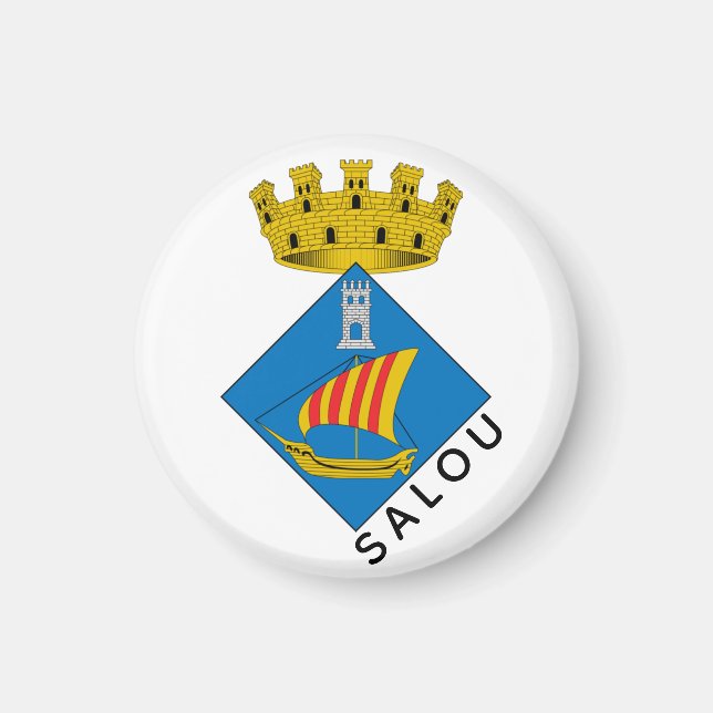 Salou, Catalunya Magnet (Front)