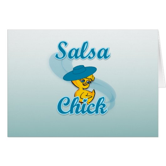 Salsa Chick #3 Cards (Front Horizontal)